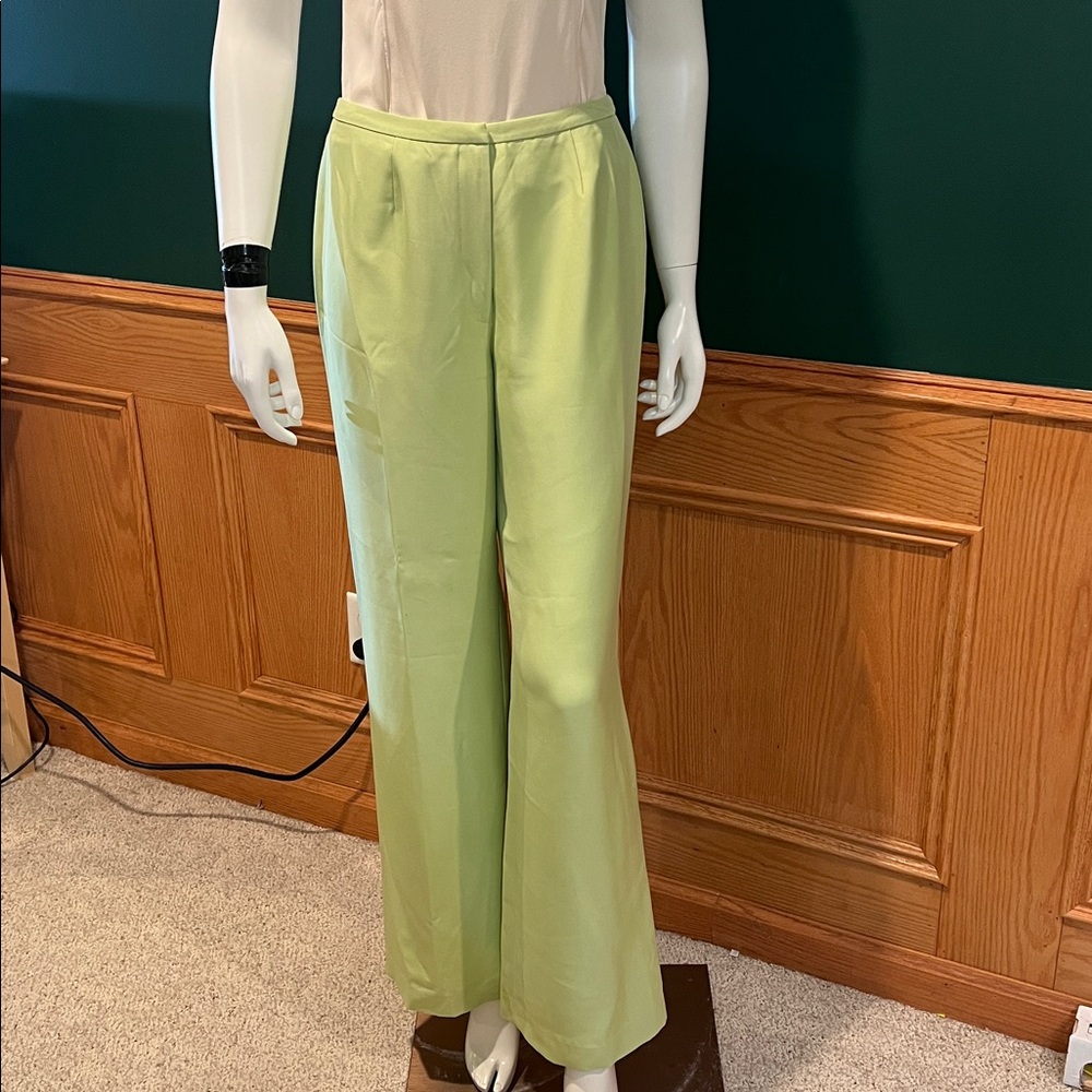 Marshall Fields 100% Silk Lined Wide-Leg Pants